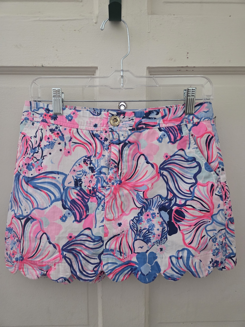 Lilly Pulitzer Scallop Hem Skort